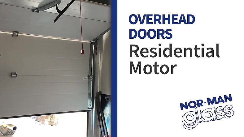 Overhead Doors: Residential Motor